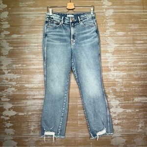 Good American Good Curve Straight Jeans Blue 313 Stretch Womens 31